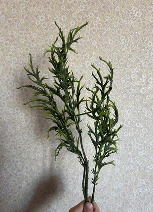 Зелень искусственная, веточки зеленые