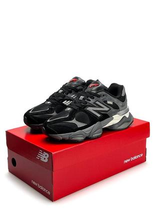 Женские кроссовки new balance 9060 black grey