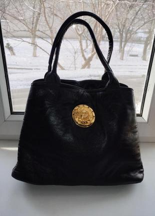 Кожаная женская сумка тоут