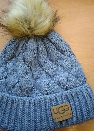 Шапка зимова на флісі