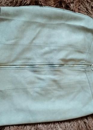 Спідниця замш