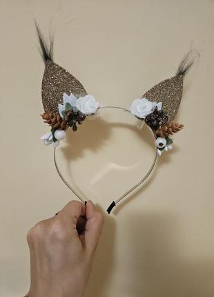 Ушки белочки белка белочка обруч