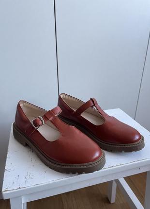 Zara туфли на ремешках