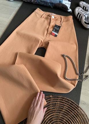 Нові широкі джинси з високою посадкою denim co