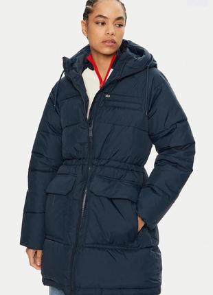 Куртка, пуховик tommy hilfiger, размер l, бесплатная доставка!!!!