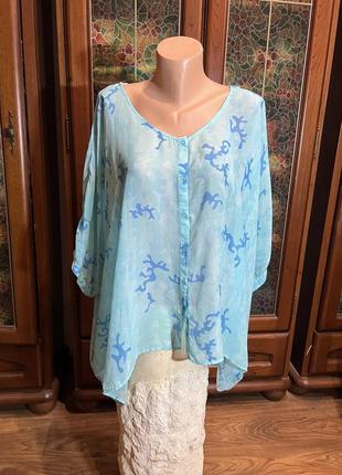 Рубашка шифоновая, размер 40-42