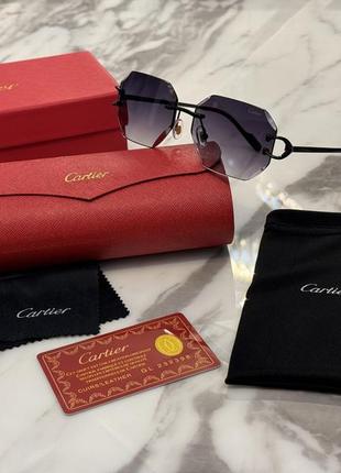 Сонцезахисні окуляри cartier повний комплект