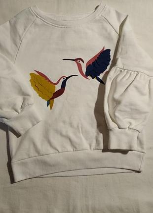 Лонгслив zy с рукавами буфами