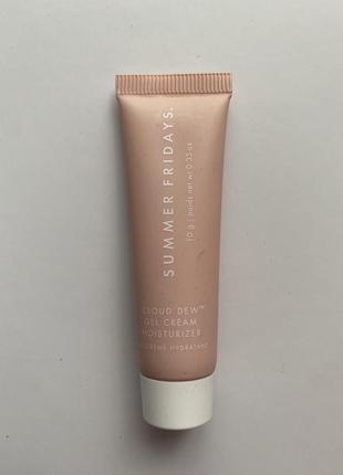Легкий зволожуючий гель-крем summer fridays cloud dew oil-free gel cream moisturizer