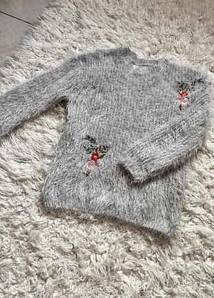 Тепла кофта травка м