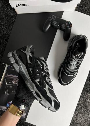 Мужские кроссовки asics gel-nyc black grey