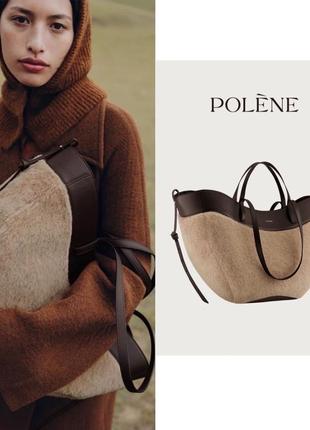 Хутряна сумка polene cyme new5 фото