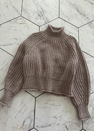 H&m свитер крупной вязки