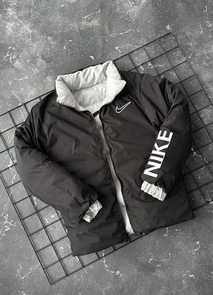 Двухсторонняя куртка зима