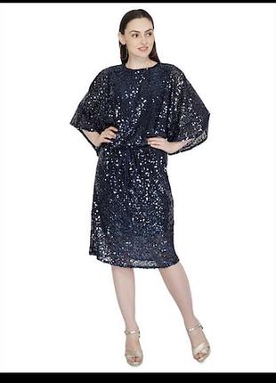 Вечернее платье в пайетки