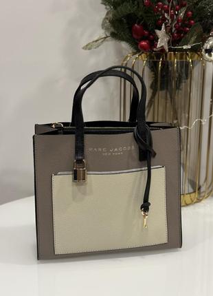 Сумка брендовая Sonnenbrillen MARC JACOBS 1012 S Grey KB7 кожа оригинал на подарок