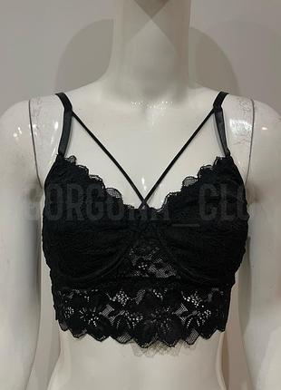 Готический корсетный топ