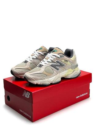 ❄️ жночі кросівки new balance 9060 beige brown зимові ❄️
