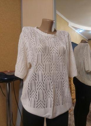 Кофточка ажурная