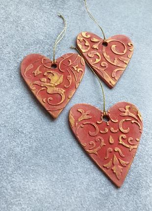 Інтерʼєрні прикраси, серця, декор, подарунок до дня закоханих