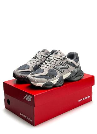❄️ жіночі і кросівки new balance 9060 graphite light grey зимові ❄️