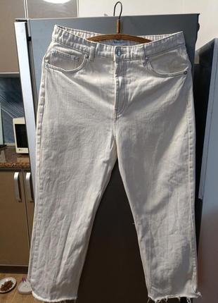 Джинси, zara, 34р, не стрейчові, висока посадка, талія 87-90, довжина 97, низ 42 по колу, стегна 140см