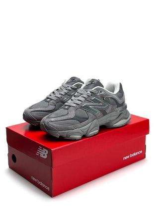 ❄️ женские кроссовки new balance 9060 grey зимние ❄️