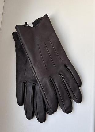 Перчатки tu натуральная кожа