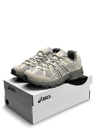 ❄️ мужские кроссовки asics gel-sonoma 15-50 light grey beige зимние ❄️