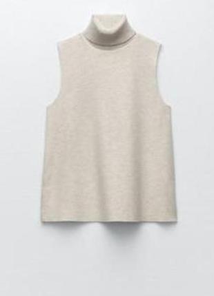 Нежная безрукавка