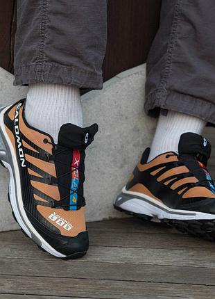 Кроссовки salomon xt-4 advanced black brown4 фото