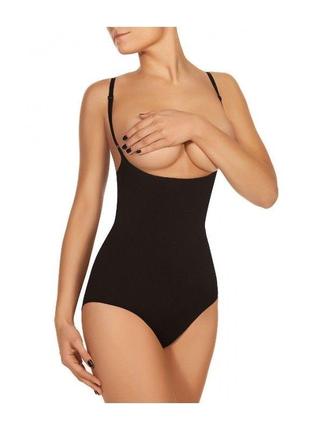 Корректирующее белье, утяжка, моделирующее белье, коррекирующий боди, черная утяжка, боди без чашечек