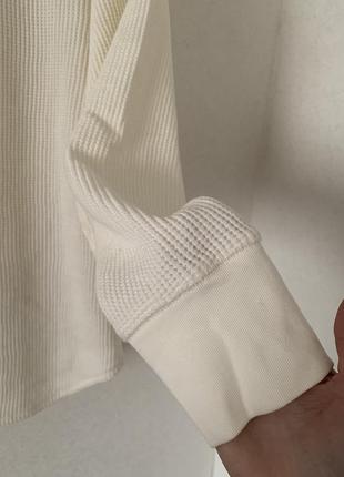 Молочна кофтинка ,вафель на кофта5 фото