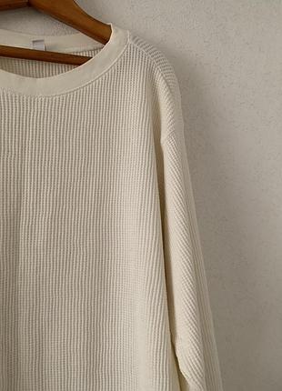 Молочна кофтинка ,вафель на кофта6 фото
