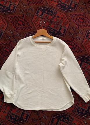Молочна кофтинка ,вафель на кофта4 фото