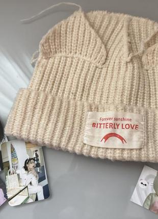 Шапка “bitterly love”