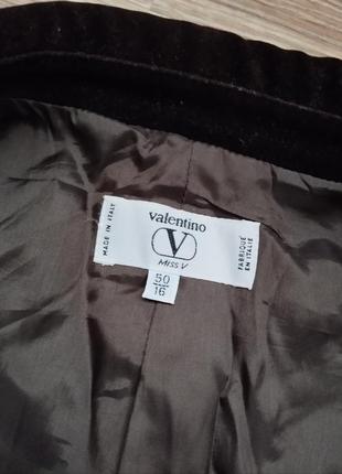 Теплый дизайнерский жакет valentino miss v винтаж6 фото