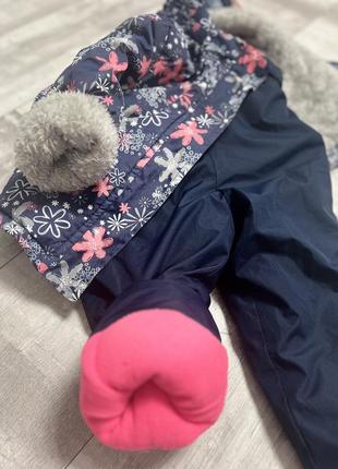 Зимний костюм, куртка и полукомбинизон