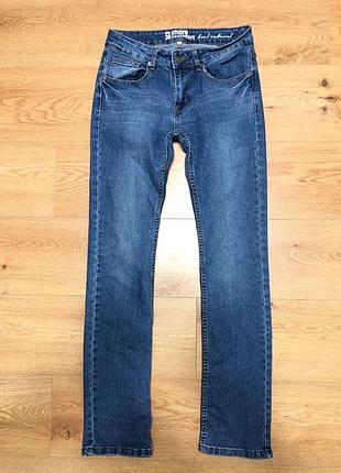 Джинсы женские синие голубые slim, размер s - m