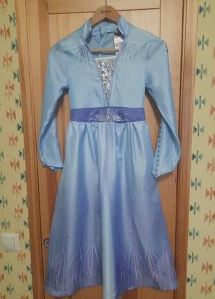 Карнавальный костюм frozen, ледяное сердце, зима,снеговая королева для девочки 9-10 лет