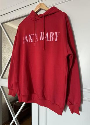 Худи santa baby reserved