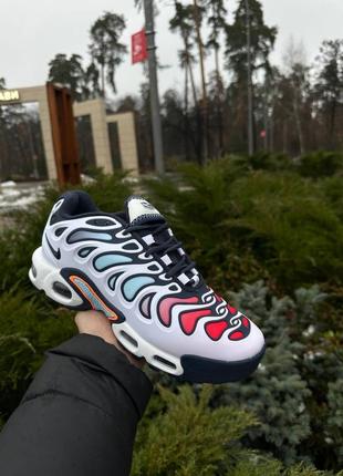 Кросівки nike air max plus drift football grey aquarius blue fd4290-004 / кросівки найк аір макс