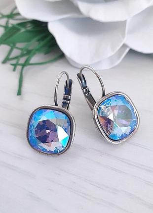 Сережки swarovski