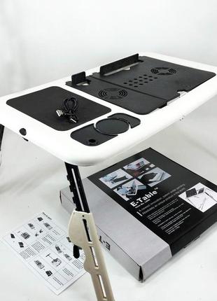 Підставка для ноутбука ld-09 e-table, похила підставка ноутбука на стіл у ліжко