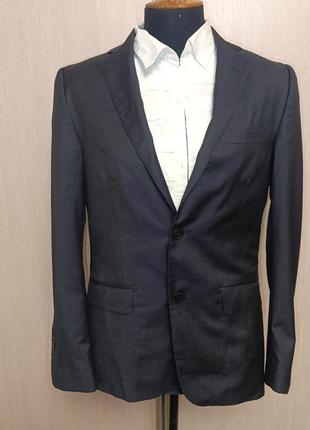 Шерстяной пиджак massimo dutti