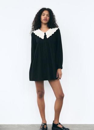 Платье женское короткое zara new