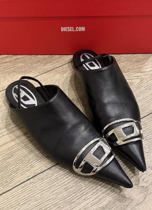 Шкіряні мюлі diesel