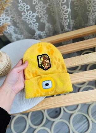 Шапка шапочка щенячий патруль кремез демисезонная
