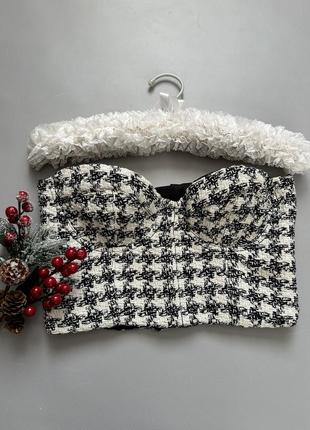 Твидовый корсет