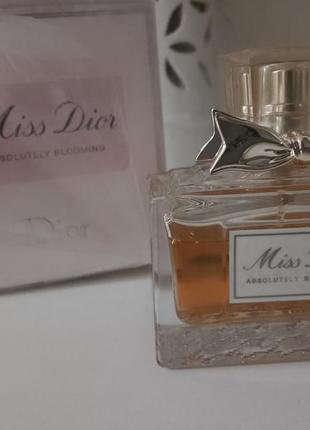 Парфюм miss dior absolutely blooming оригинал бач код и упаковка